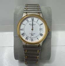 VTG Bulova Longchamp Watch Men