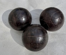 Bocce in ferro da competizione