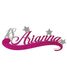 Nomi e scritte polistirolo allestimenti eventi personalizzati compleanno oro