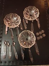 Ricambi Di Cristallo - Ricambi per lampadari lotto 12 pezzi