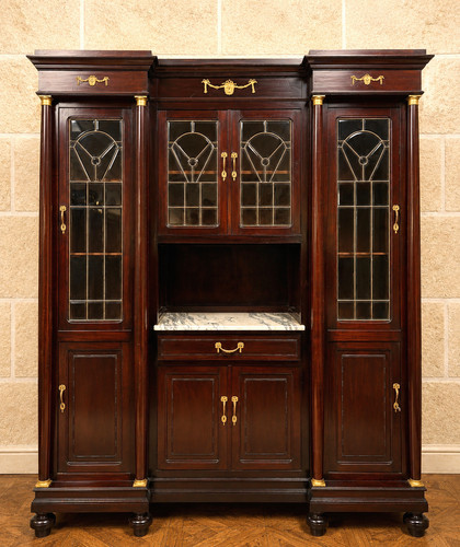 Grande libreria vetrina - libreria-vetrina, stile