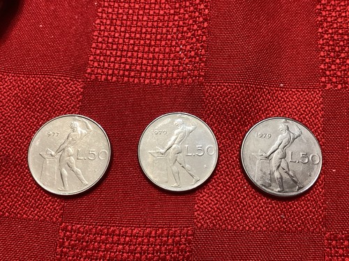 Italia lire set di - 50, lire,