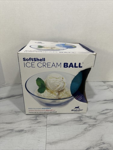 Soft shell ice cream ball - ball, di