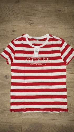 Shirt donna guess righe - t-shirt,