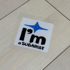 SUBARU sticker for windshield