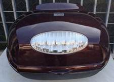 Aprilia Bauletto Top Case+piastra Originale Scarabeo 500 2003/2006 Col.rosso