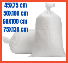 Sacchi Sacco Polipropilene Rafia Giardinaggio per Raccolta Olive Legna Patate