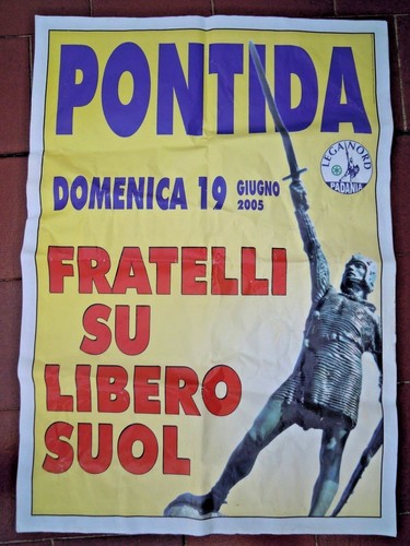 Manifesto lega nord pontida - lega,