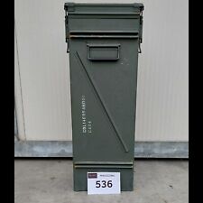 Scatola Munizioni in Metallo Esercito Americano Grandi Dimensioni