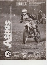 advertising Pubblicità-MOTO ASPES HOPI 125 CROSS 1977 R. ZOCCHI MOTOITALIANE