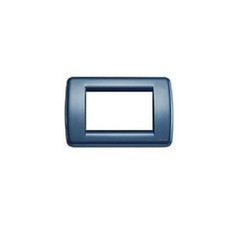 VIMAR PLACCA RONDÒ 3M METALLO