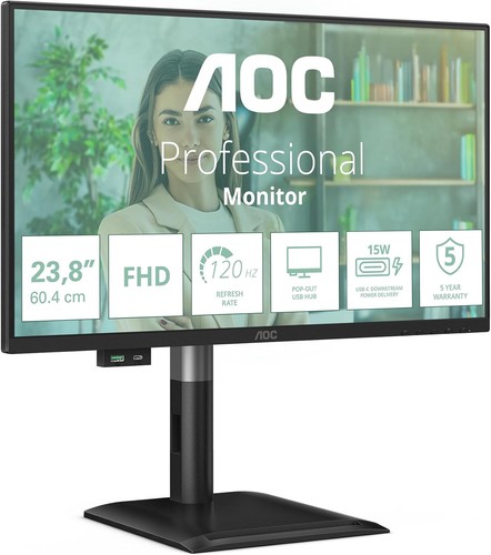Aoc 24e4u monitor ips full - aoc,