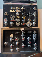 45 pezzi lotto di anelli misti