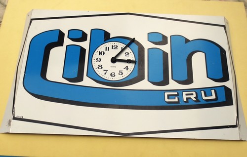 Targa cibin gru metallo con - targa, in