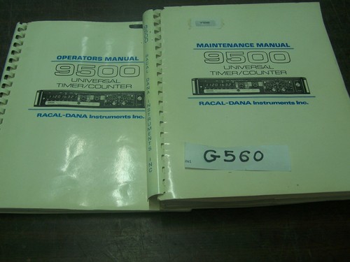 Manual racal dana - manual,