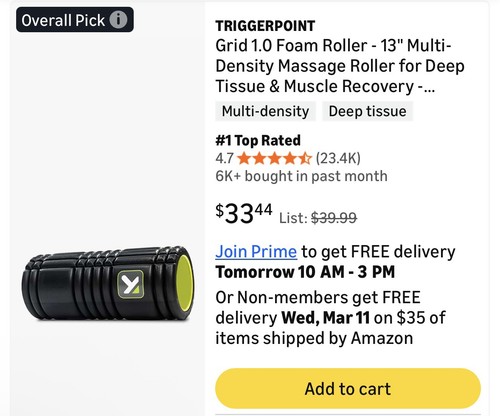 Foam roller trigger point - foam,