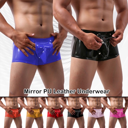 Boxer uomo pvc pelle - pvc,