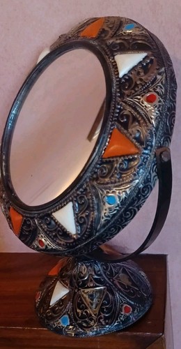 Vtg artisan morrocan made - vtg,