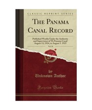 The Panama Canal Record, Vol