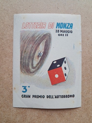 Chiudilettera 1951 lotteria - chiudilettera,