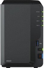 Synology DiskStation DS223 NAS Desktop Server Archiviazione 2 Vani Gigabit LAN
