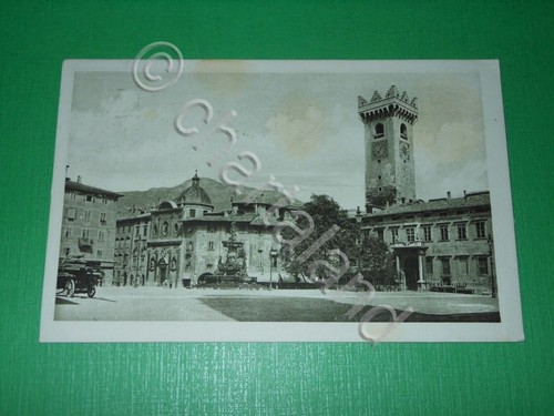 Cartolina trento piazza - cartolina,