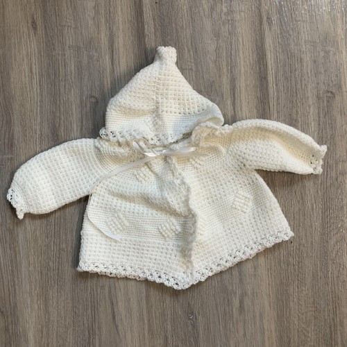 Maglione all uncinetto bianco - maglione,