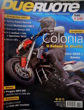 Dueruote 19 2006 Aprilia Tuono Factory, Ducati Multistrada 110S, BMW G650
