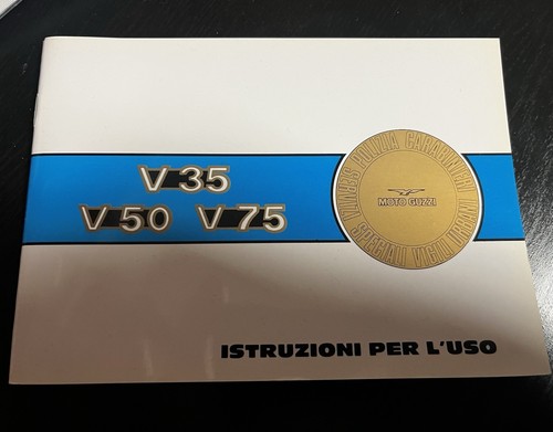 Moto guzzi v35 - v35-50-75, polizia