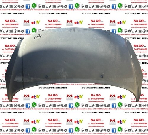 Cofano anteriore peugeot 207 - anteriore,