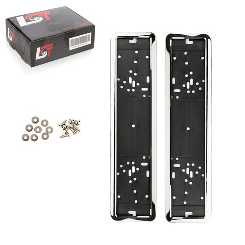 Supporto targa kfz numero - 2x,