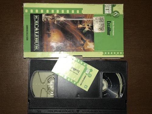 Videocassetta excalibur - videocassetta,