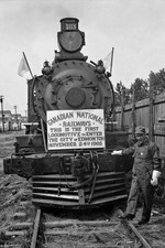 Edmonton 1905 locomotive photo