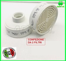 Filtro per maschera FPP R 3 raccordo EN 148 a vite 40 mm  Anti Polveri fumo