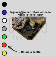 1x RICAMBIO INGRANAGGIO ROTORE POSIZIONAMENTO ANTENNA MODELLO STOLLE TYPE 303