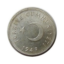 elfo Turchia 1 lira 1947