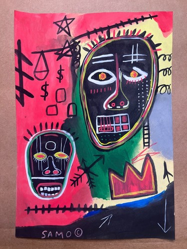 Jean michel basquiat disegno - basquiat,