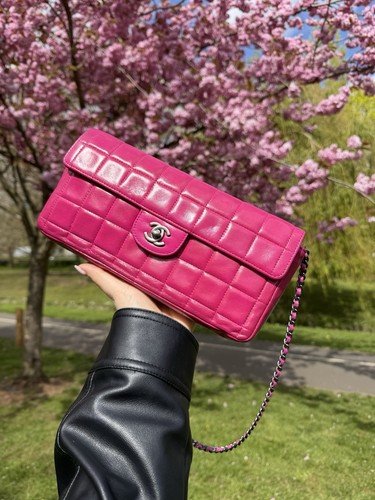 Borsa tracolla chanel rosa - borsa,