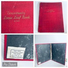 1940s University Loose Leaf