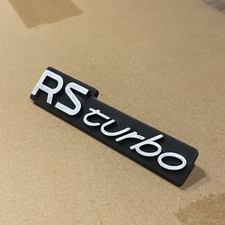 Emblema logo distintivo posteriore Mk3 Ford Escort RS turbo