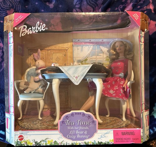 Tea time barbie con orso - tea,