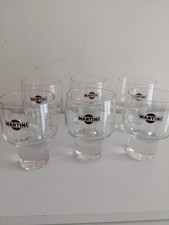 Bicchierini vetro vintage - 6x,