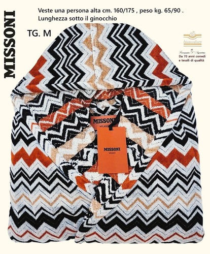 Accappatoio missoni spugna - missoni,