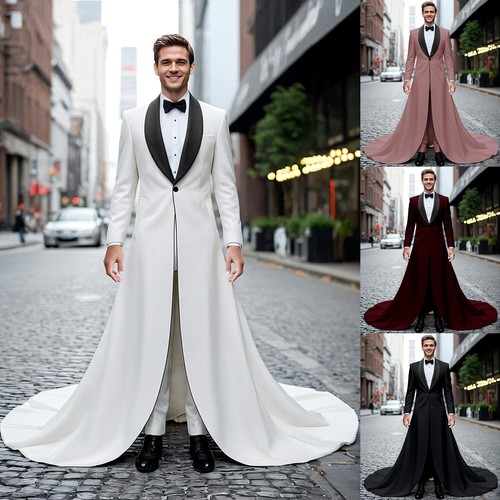 Tuta uomo stile moda lunga
