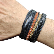 Set 4 bracciali bracciale uomo