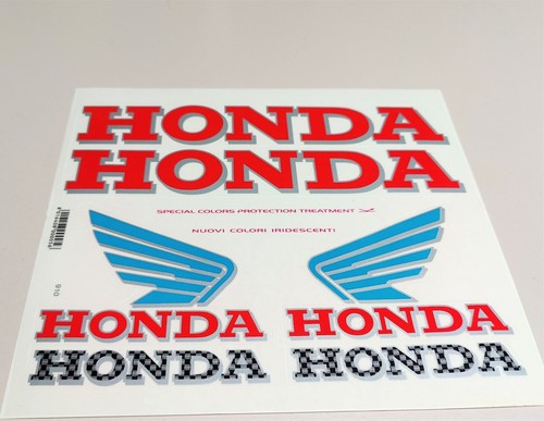 Kit adesivi honda auto moto - adesivi,