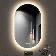 Specchio bagno LED rotondo