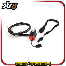 STACCA MASSA MAGNETICO MOTO SCOOTER STR8 ARRESTO DI SICUREZZA per MANUBRIO 22mm