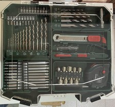 PARKSIDE KIT AVVITATORE PBSA 12 E4 CON 2 BATTERIE E CARICATORE + ACCESORI