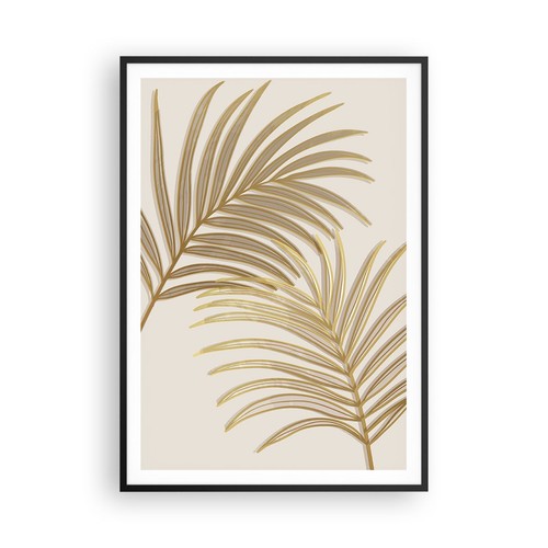 Poster 70x100cm oro - poster, foglie